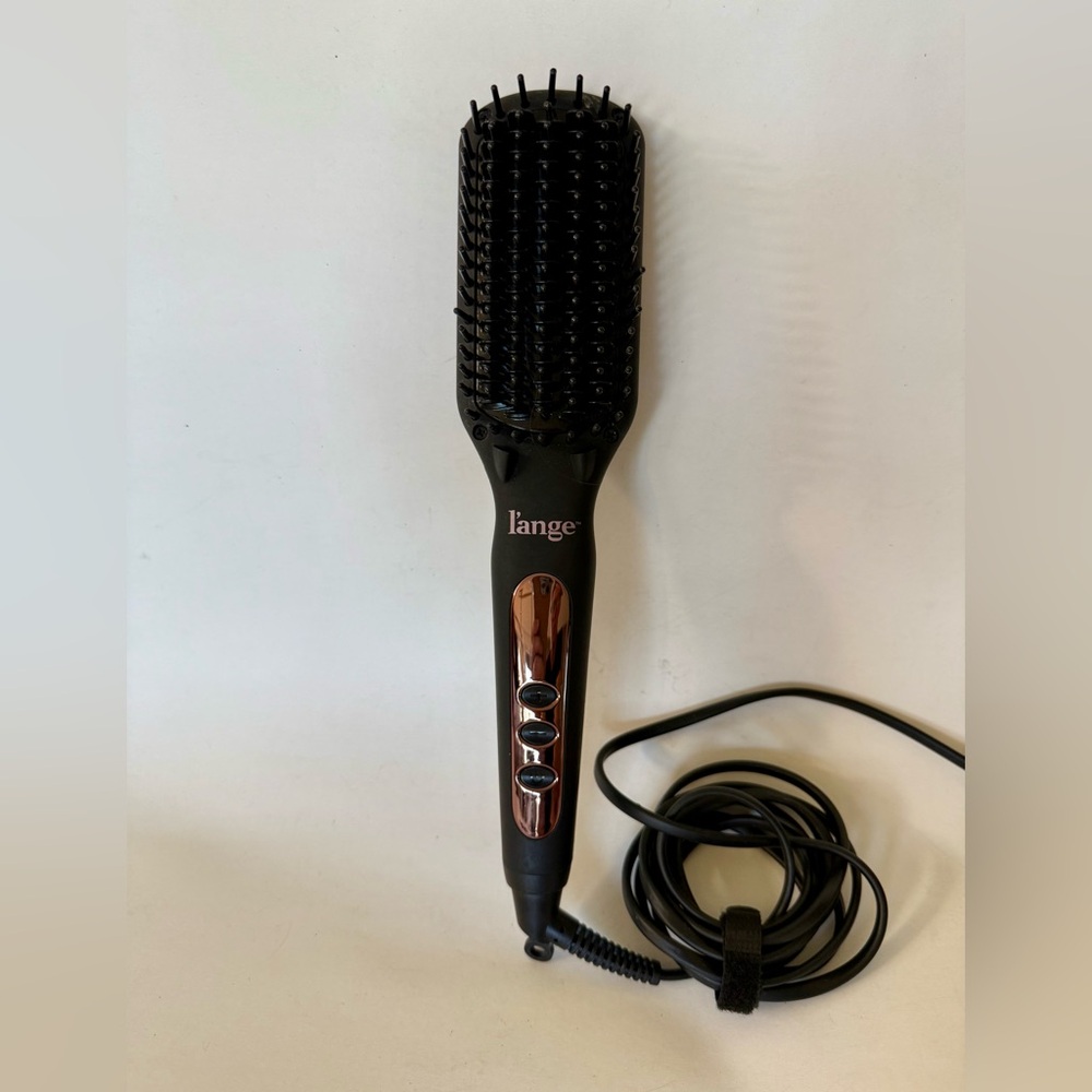 Lange Black and Rose Gold Hair Styling Brush